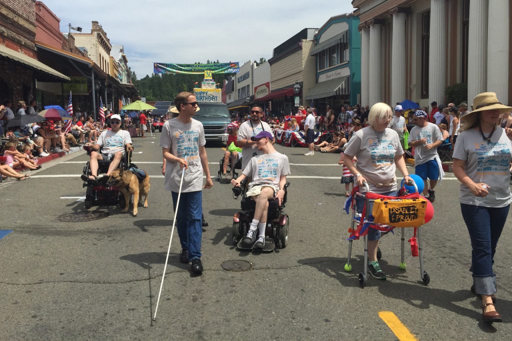 FREED marches in the parade